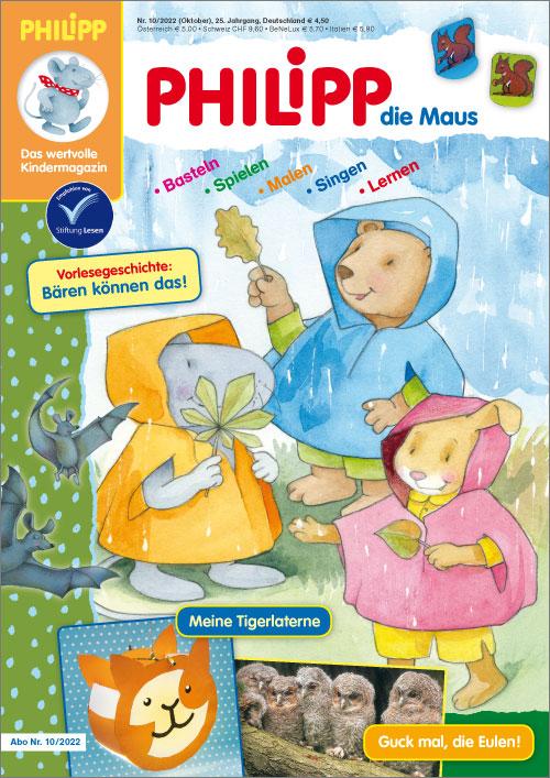Kinderzeitschrift Philipp die Maus Ausgabe 10