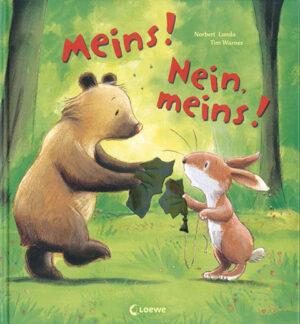 Die Abbildung zeigt die Titelseite des Buchs Meins! Nein, meins! von Norbert Landa