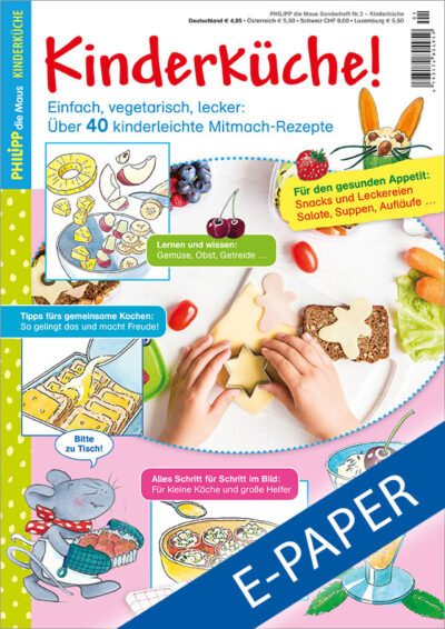 PHILIPP die Maus Sonderheft -Kinderküche - ebook